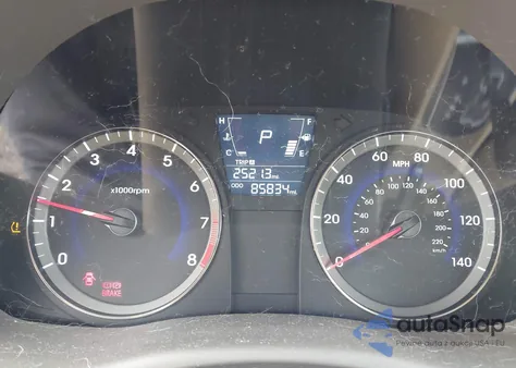 2013 Hyundai Accent Gls z USA, uszkodzony, nr VIN KMHCT4AE9DU400543